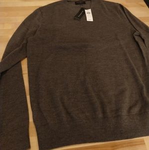 Banana Republic dark gray Merino wool sweater